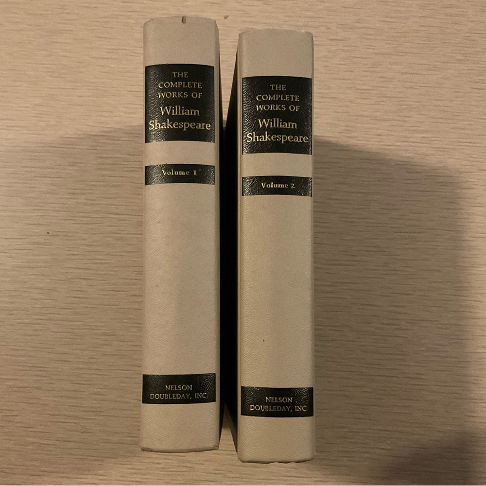 The Complete Works Of William Shakespeare Volume 1&2